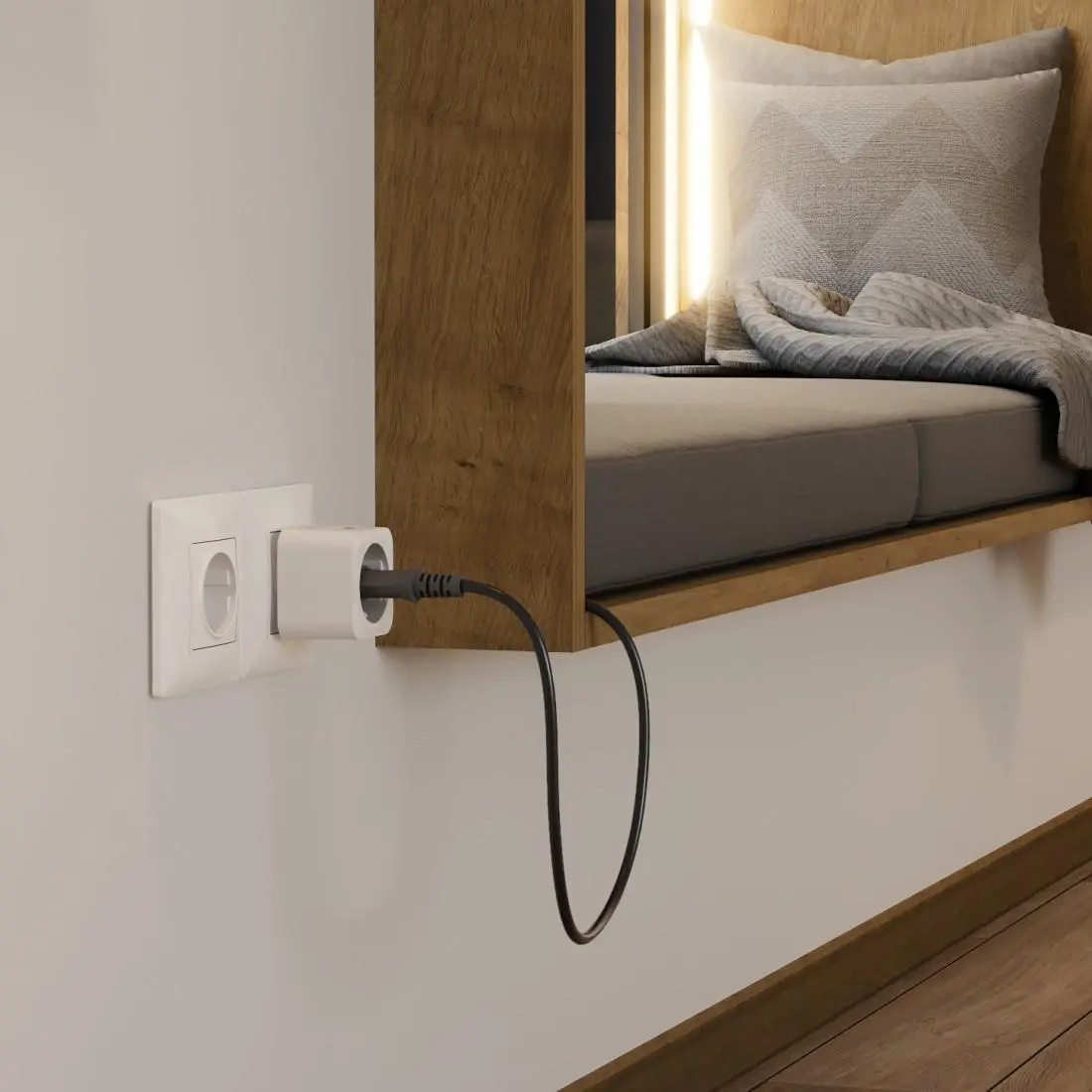 HAMA Смарт мини WiFi контакт 3680W, 16A с прил. за измерване на ен.консумация - image 14