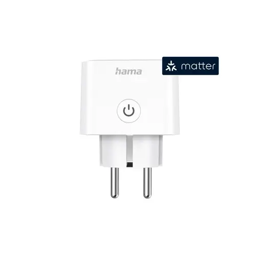 HAMA Priză smart mini WiFi 3680W, 16A cu aplicație pentru măsurarea consumului de energie - 16
