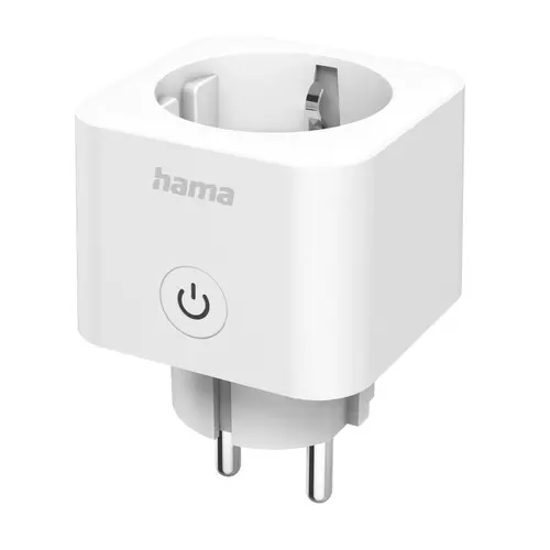 HAMA Priză smart mini WiFi 3680W, 16A cu aplicație pentru măsurarea consumului de energie - 1