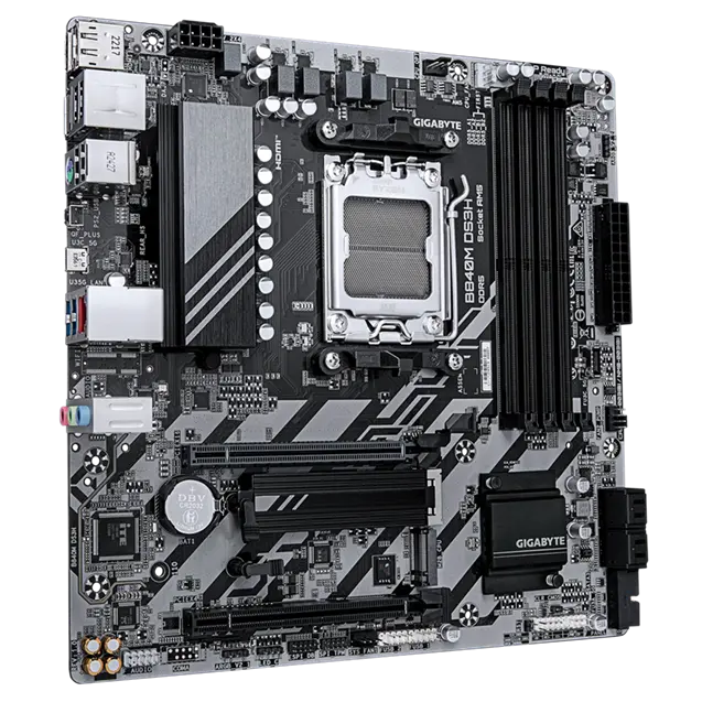 Дънна платка, GIGABYTE GB B840M DS3H / AM5 - image 1