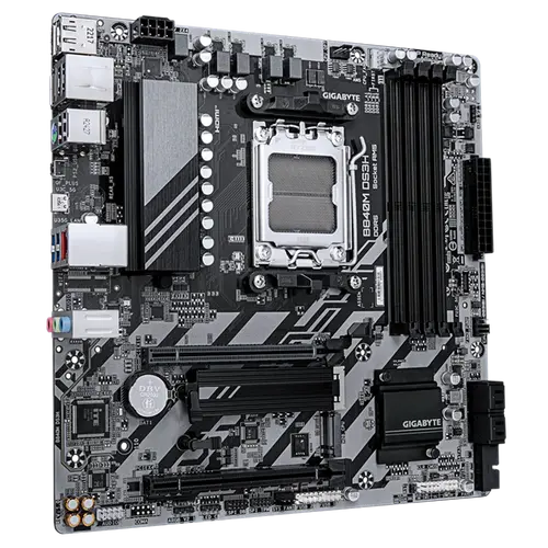 Дънна платка, GIGABYTE GB B840M DS3H / AM5 - image 1