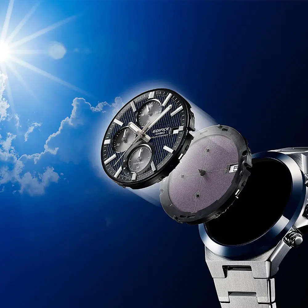 Мъжки часовник Casio Edifice Solar Chronograph - EFS-S650D-2AEF - image 1
