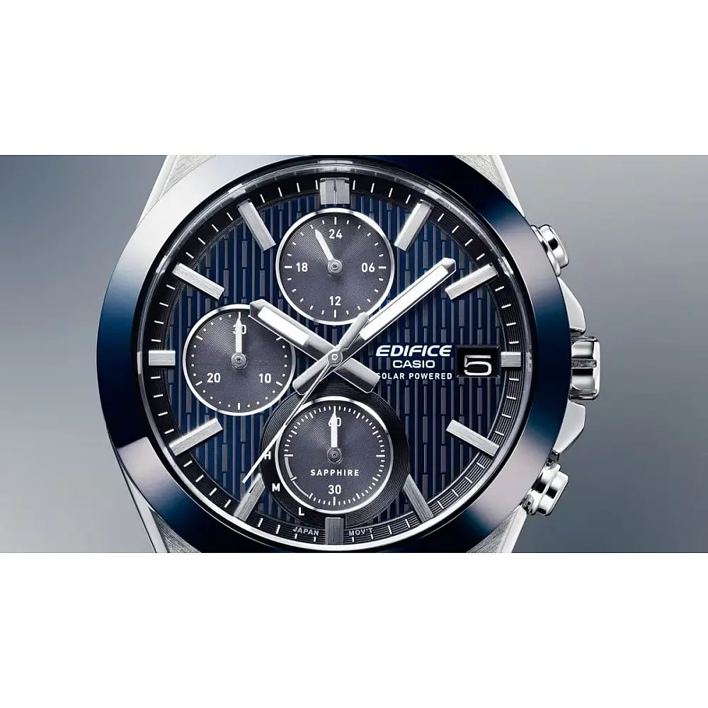 Мъжки часовник Casio Edifice Solar Chronograph - EFS-S650D-2AEF - image 2