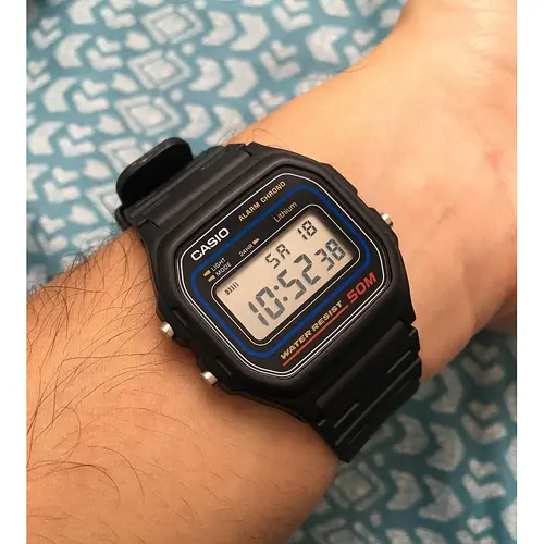 Мъжки часовник CASIO - Casio Collection - W-59-1VQD - image 1