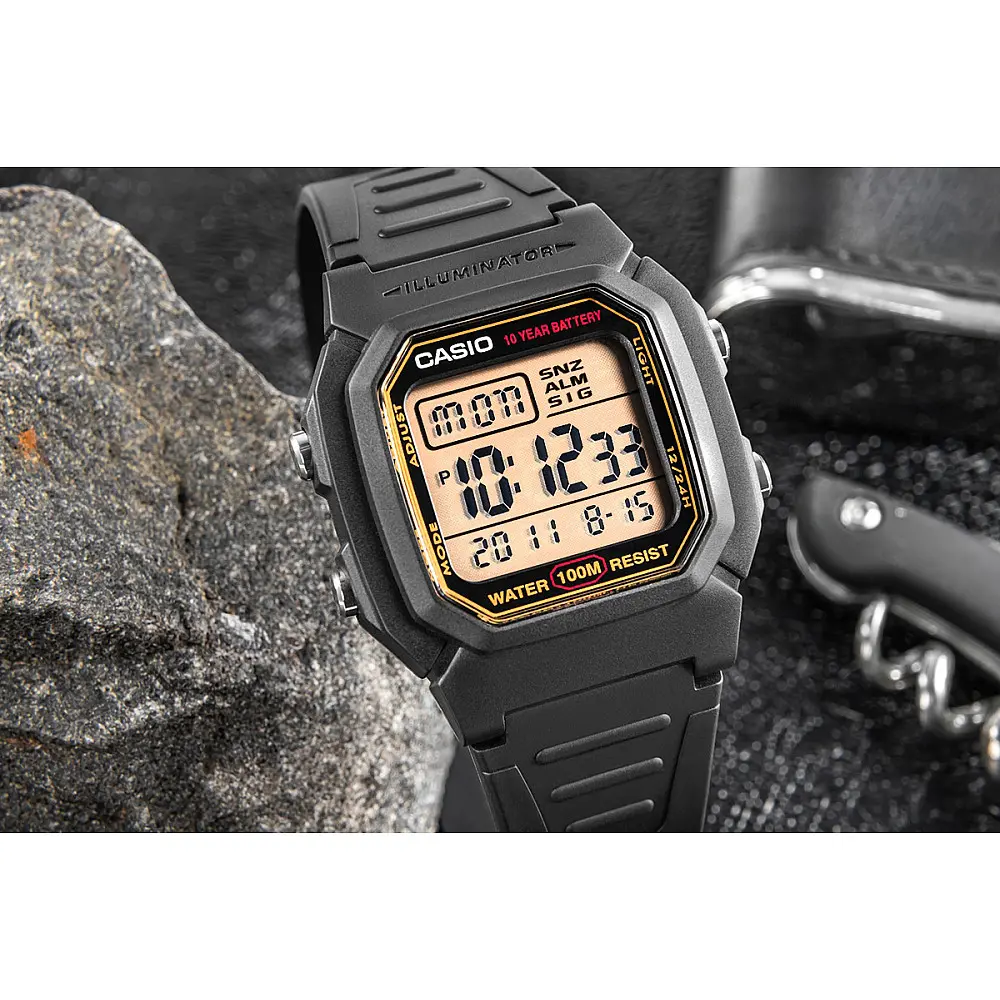 Мъжки часовник CASIO - W-800HG-9AVDF - image 2