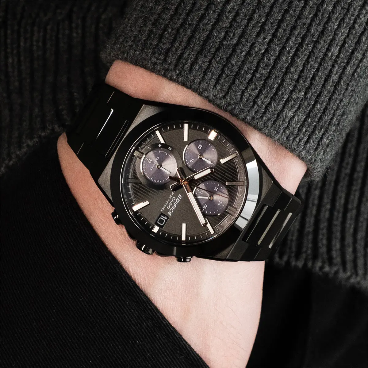 Мъжки часовник Casio Edifice Solar Chronograph -  EFS-S650DC-1AEF - image 1