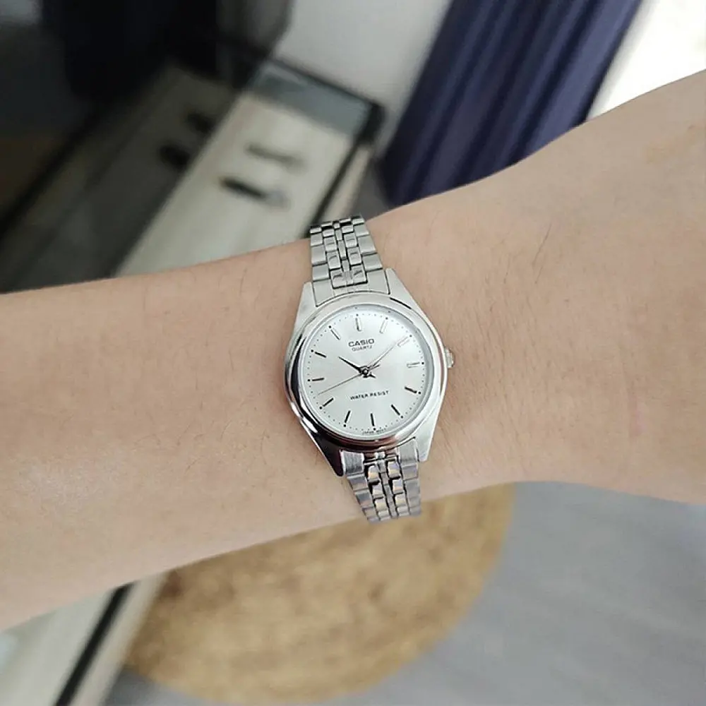Дамски аналогов часовник CASIO - Casio Collection - LTP-1129A-7BRDF - image 1
