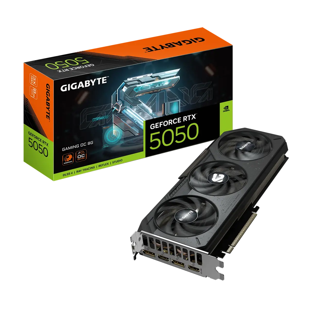 Видео карта, GIGABYTE GB N5050GAMING OC-8GD - image 6