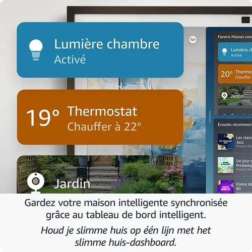Amazon Echo Show 21 Smart display 21" FHD + Fire TV , Alexa, дисплей за визуализация - image 2