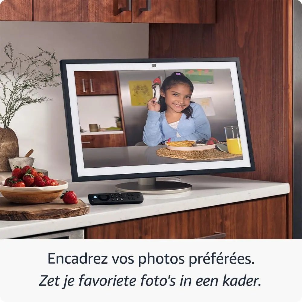 Amazon Echo Show 21 Smart display 21" FHD + Fire TV , Alexa, дисплей за визуализация - image 3