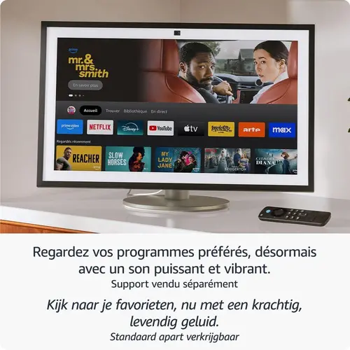 Amazon Echo Show 21 Smart display 21" FHD + Fire TV , Alexa, дисплей за визуализация - image 4