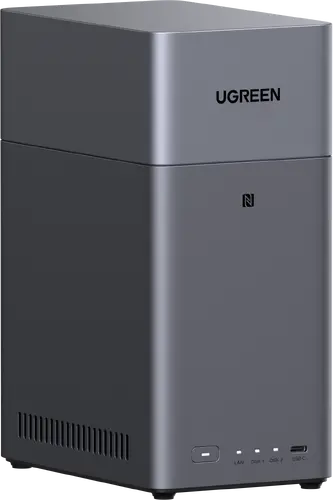 UGREEN 2-Bay RK3576 DDR4X 4GB RAM 32GB eMMC System Drive, 1GbE HDMI 4K 60Hz,no HDDs, DH2300 - image 3