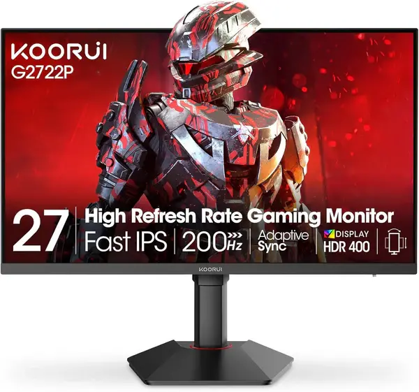 Монитор, KOORUI 27 G2722P IPS QHD 200HZ