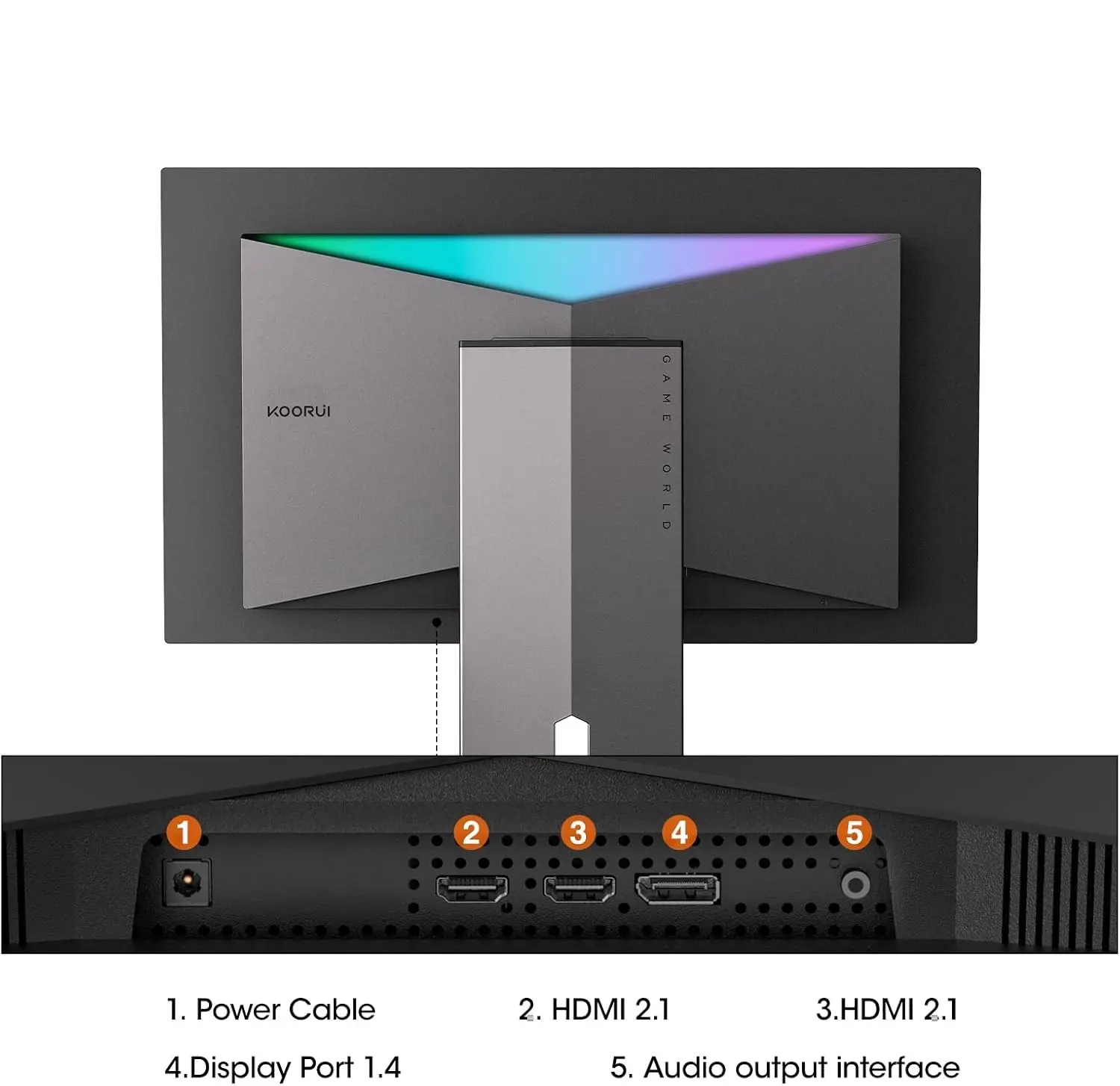 Монитор, KOORUI 27 S2721XO QHD QD-OLED - image 2