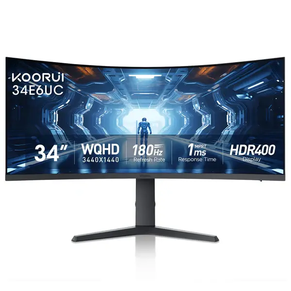 Монитор, KOORUI 34 34E6UC WQHD CURVED