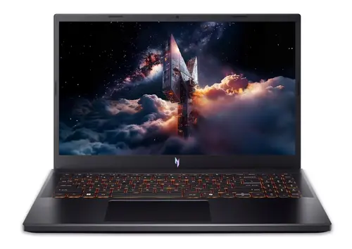 Лаптоп, Acer Nitro V15,ANV15-52-93HH,Intel Core i9-13900H(14C/20T, up to 5.40 GHz, 24MB), 15.6" FHD (1920X1080) IPS 165Hz, 32GB DDR4, 1024GB PCIe NVMe SSD, RTX 5060 8GB GDDR7 572 AI TOPS, WiFi AX, BT.5.2, HD Cam, KB Backlit, Linux , Shale Black