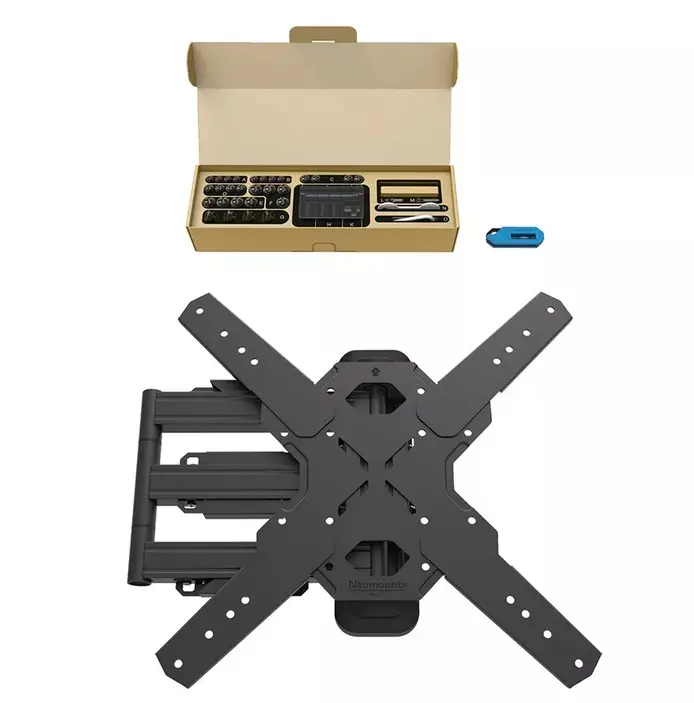 Стойка, Neomounts Level-850 Wall Mount (full motion, 3 pivots, VESA 400x400) - image 11