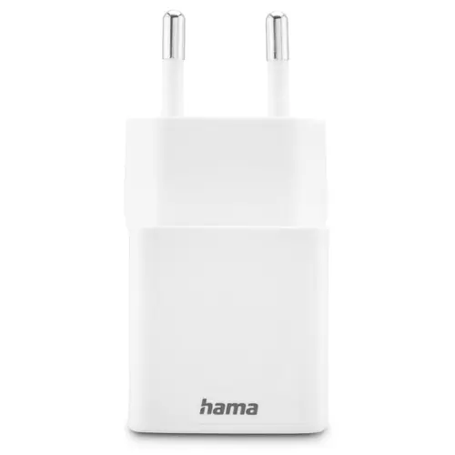 HAMA Бързо мини зарядно 1x USB-C, 1x USB-A, PD, 20 W, бяло - image 3