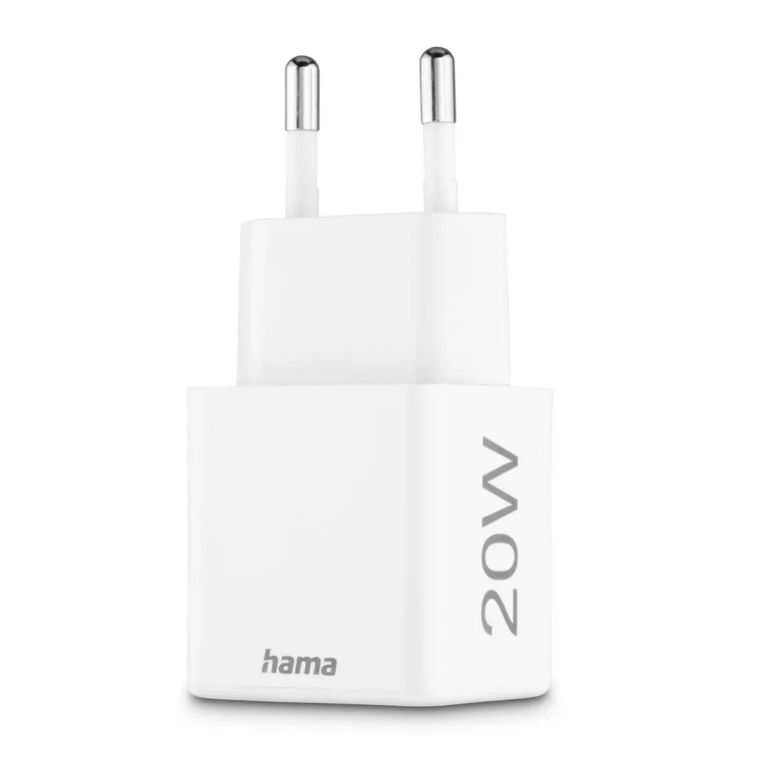 HAMA Бързо мини зарядно 1x USB-C, 1x USB-A, PD, 20 W, бяло - image 4