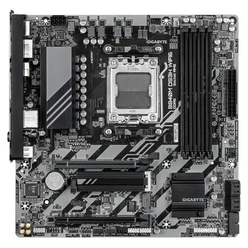 Дънна платка, GIGABYTE GB B840M DS3H WF6 / AM5 - image 4