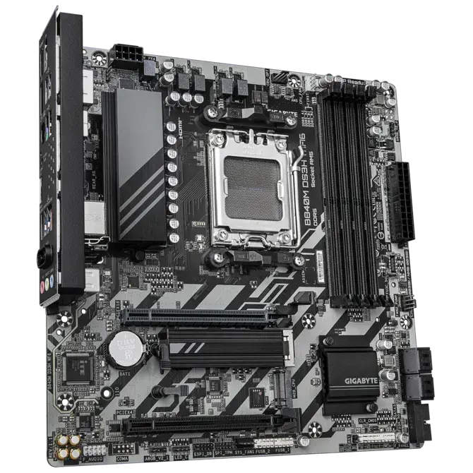 Дънна платка, GIGABYTE GB B840M DS3H WF6 / AM5 - image 5