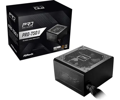 Τροφοδοτικό ASRock PRO-750B 750W 80+ Bronze PCIE 5.1 Ready - 5