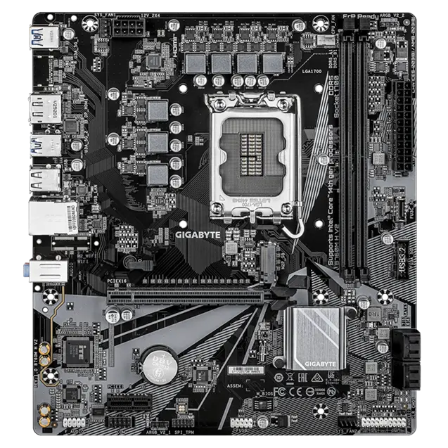 Μητρική κάρτα, GIGABYTE GB B760M H V2 / LGA1700