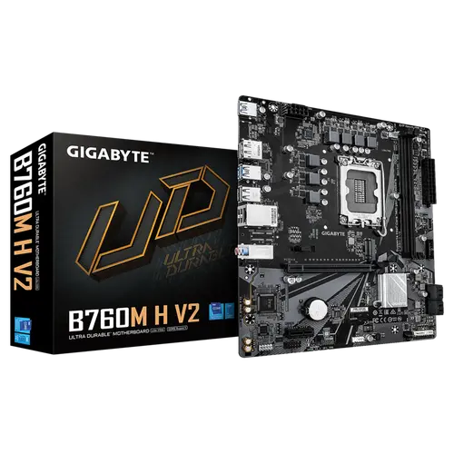 Дънна платка, GIGABYTE GB B760M H V2 / LGA1700 - image 3