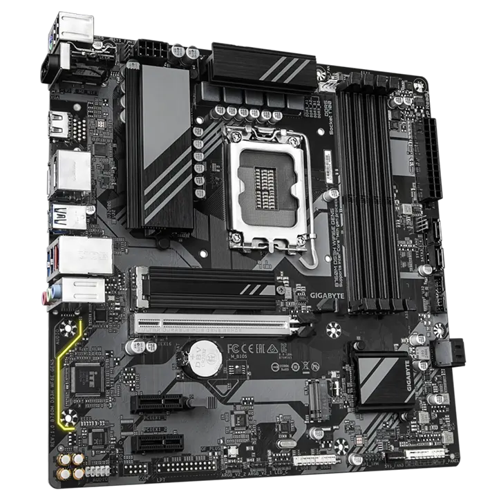 Дънна платка, GIGABYTE GB B760M DS3H WF6E GEN5 - image 1