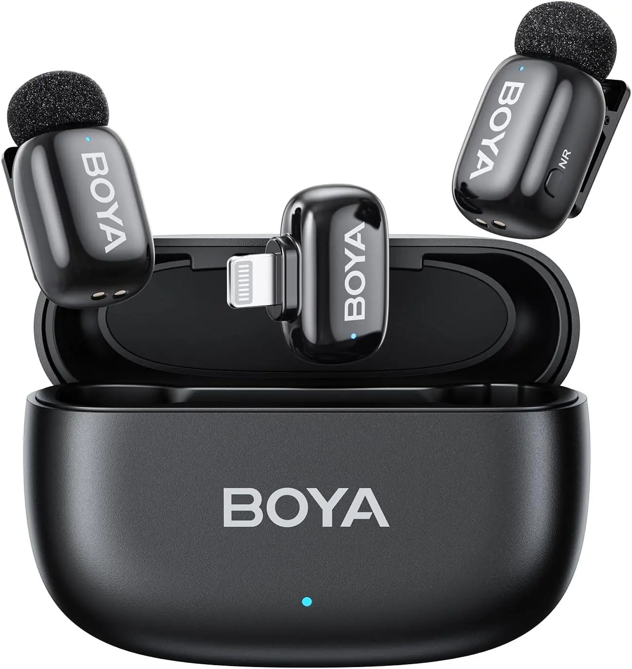 Sistem de microfon wireless BOYA Mini 2-03 cu Lightning