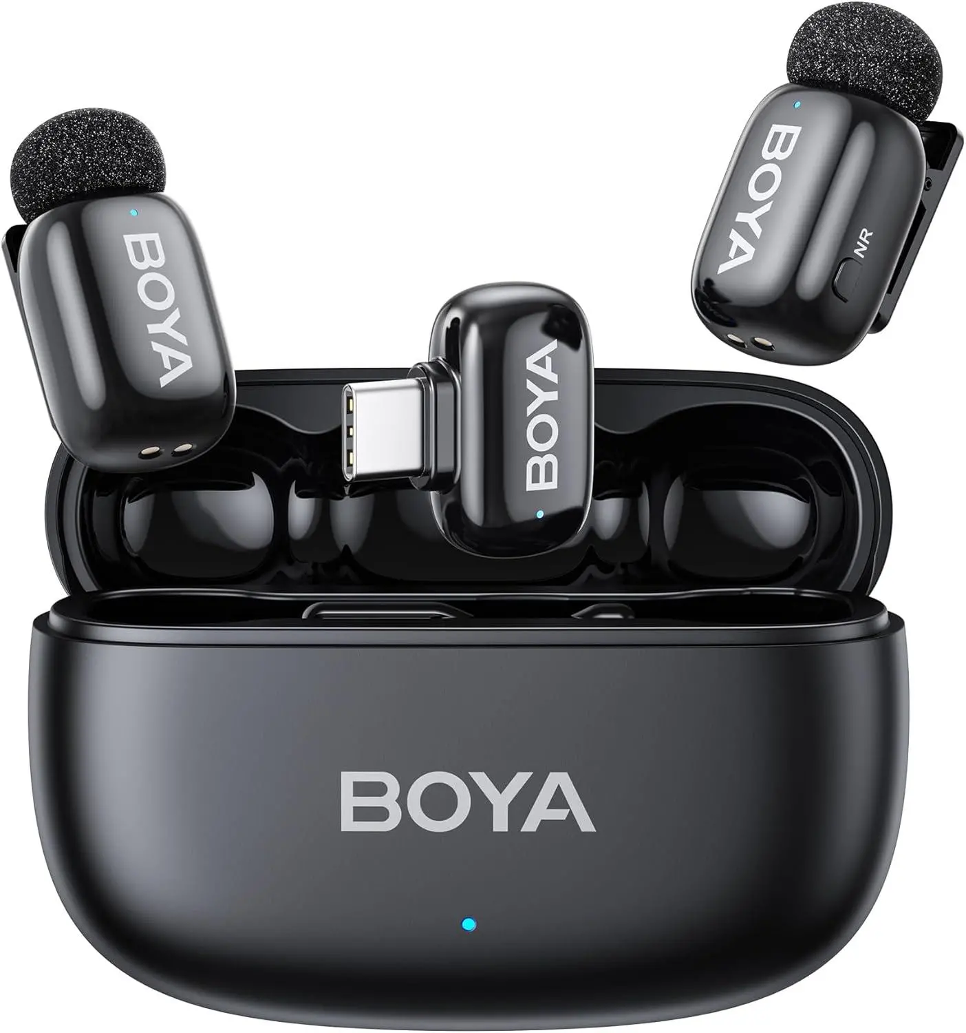 Sistem de microfon wireless BOYA Mini 2-02 cu USB-C