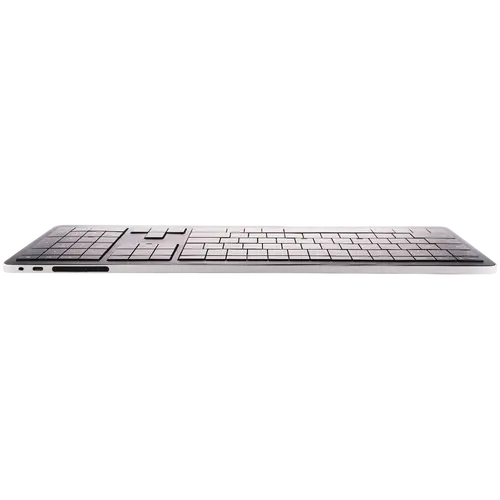 CLEVETURA CLVX 1 Touch-On-Keys AI Wireless Keyboard, ANSI US Windows Layout, Scissor Switches, Aluminum Chassis, Interactive RGB, Windows/Linux/MacOS support - image 3