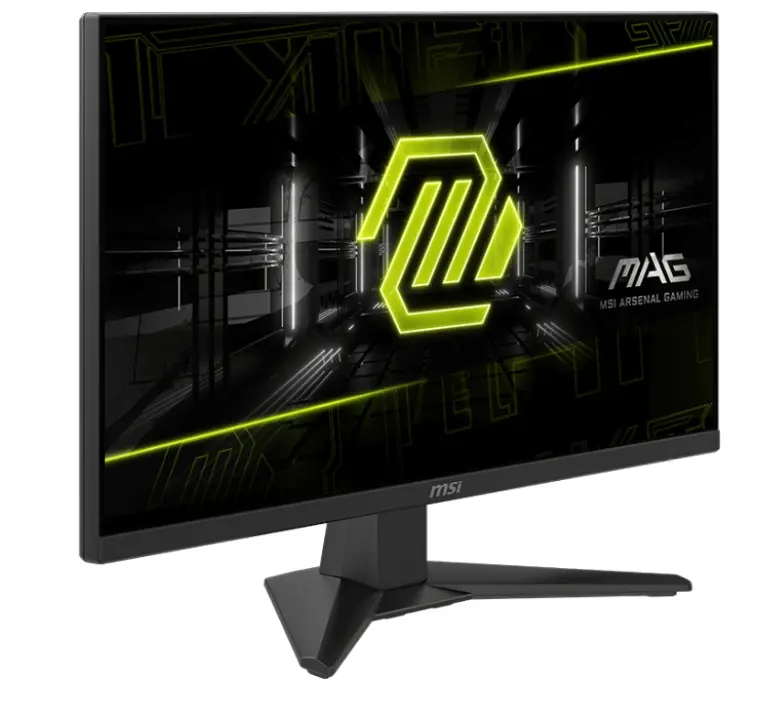 Монитор, MSI MAG 242F, 23.8", 0.5ms, 200Hz, Rapid IPS, 1920x1080 (FHD), 16:9, AMD FreeSync Premium, 89% DCI-P3, AG, HDR Ready, 300 nits, 1000:1, DCR 100M:1, DP(1.2a), HDMI 2.0b, Tilt, VESA, Black, 3kg - image 2