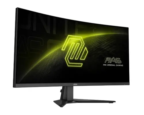 Монитор, MSI MAG 346CQ, 34", 1ms, 180Hz, Rapid VA, 3440 x 1440 (UWQHD), 21:9, CURVE 1500R, AMD FreeSync Premium, 75% DCI-P3, AG, HDR Ready, 300 nits, 4000:1, DCR 100M:1, DP(1.4a), 2xHDMI 2.0b, Tilt, VESA, Black, 6.3kg - image 4