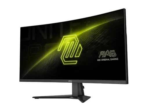 Монитор, MSI MAG 346CQ, 34", 1ms, 180Hz, Rapid VA, 3440 x 1440 (UWQHD), 21:9, CURVE 1500R, AMD FreeSync Premium, 75% DCI-P3, AG, HDR Ready, 300 nits, 4000:1, DCR 100M:1, DP(1.4a), 2xHDMI 2.0b, Tilt, VESA, Black, 6.3kg - image 5