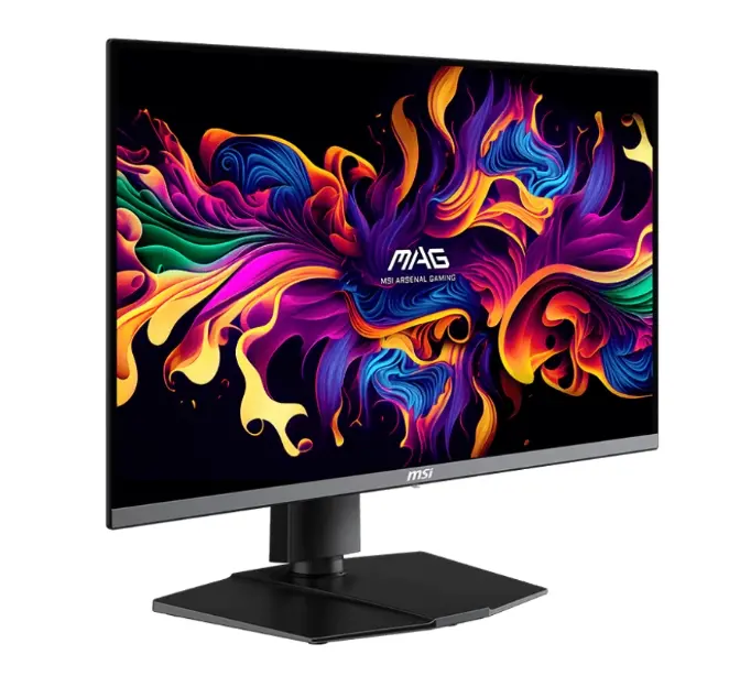 Монитор, MSI MAG 272UP QD-OLED X24 Gaming Monitor, 26.5", 0.03ms, 240Hz , 3840x2160, G-SYNC, AMD FreeSync Premium Pro, AI Vision, Console Mode, ClearMR 13000, HDR True Black 400, Type-C(15W PD), DP(1.4a), 2xHDMI(2.1), Pivot, Heigh Adj., VESA 100, Black, 8kg - image 2