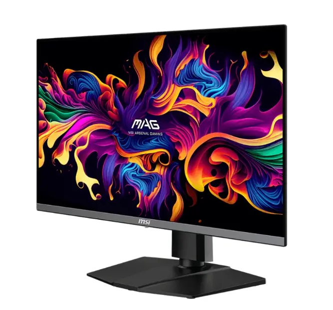 Монитор, MSI MAG 272UP QD-OLED X24 Gaming Monitor, 26.5", 0.03ms, 240Hz , 3840x2160, G-SYNC, AMD FreeSync Premium Pro, AI Vision, Console Mode, ClearMR 13000, HDR True Black 400, Type-C(15W PD), DP(1.4a), 2xHDMI(2.1), Pivot, Heigh Adj., VESA 100, Black, 8kg - image 3
