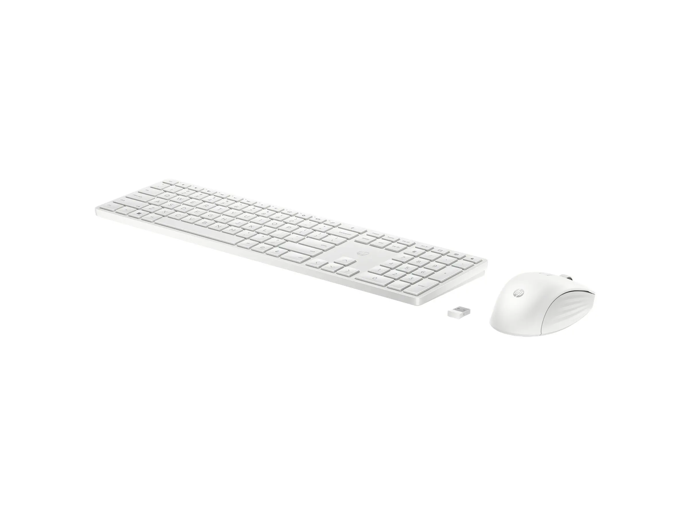 HP 655 White Wireless Keyboard and Mouse Combo - image 2