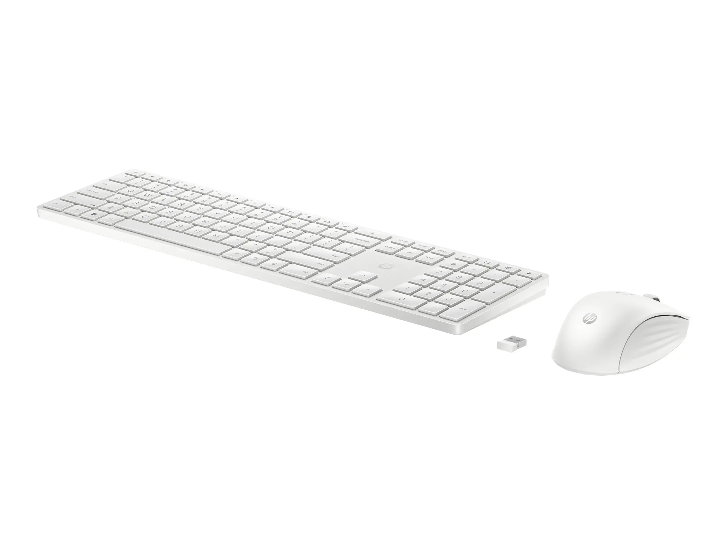 HP 655 White Wireless Keyboard and Mouse Combo - image 3