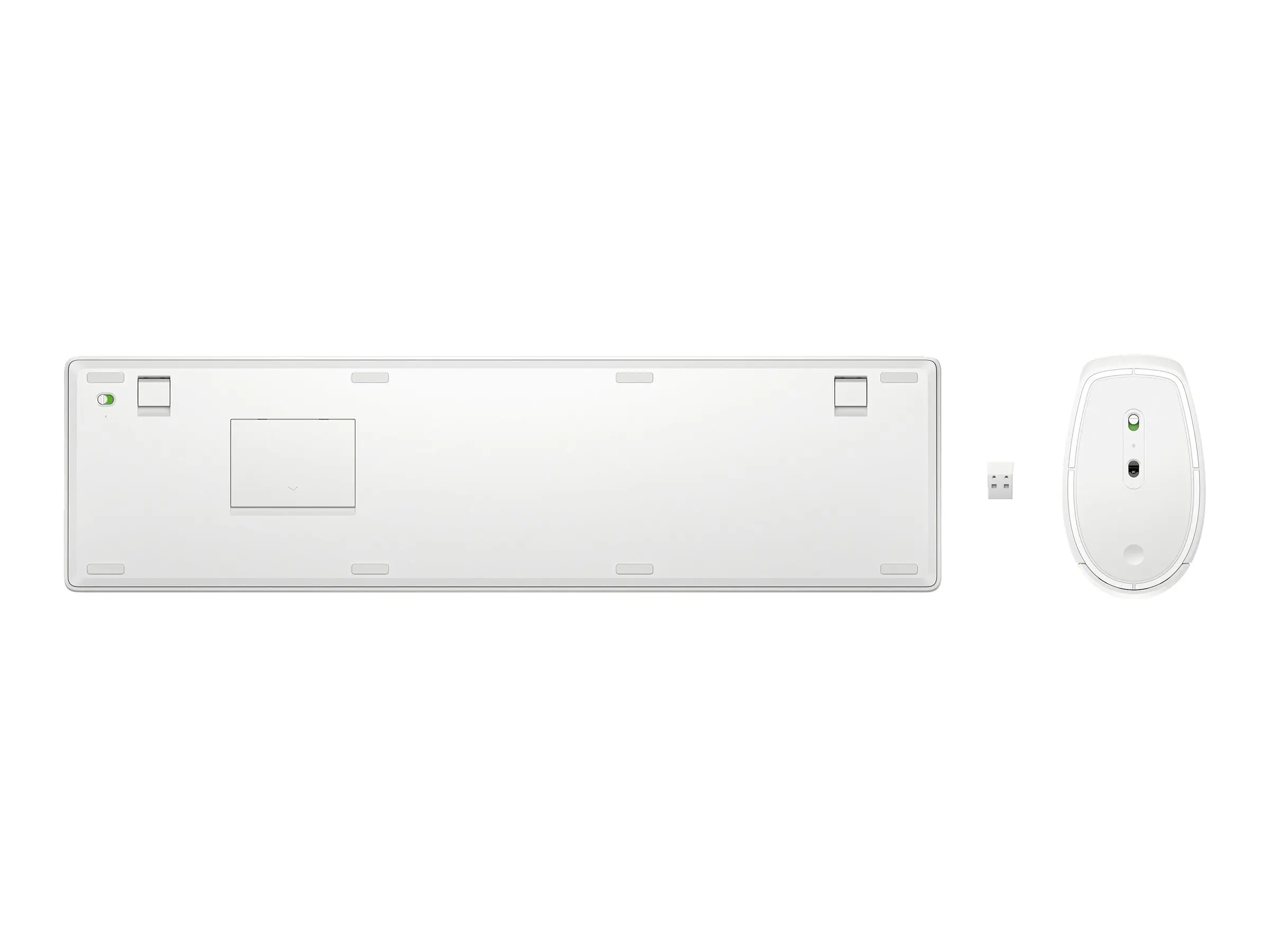 HP 655 White Wireless Keyboard and Mouse Combo - image 6