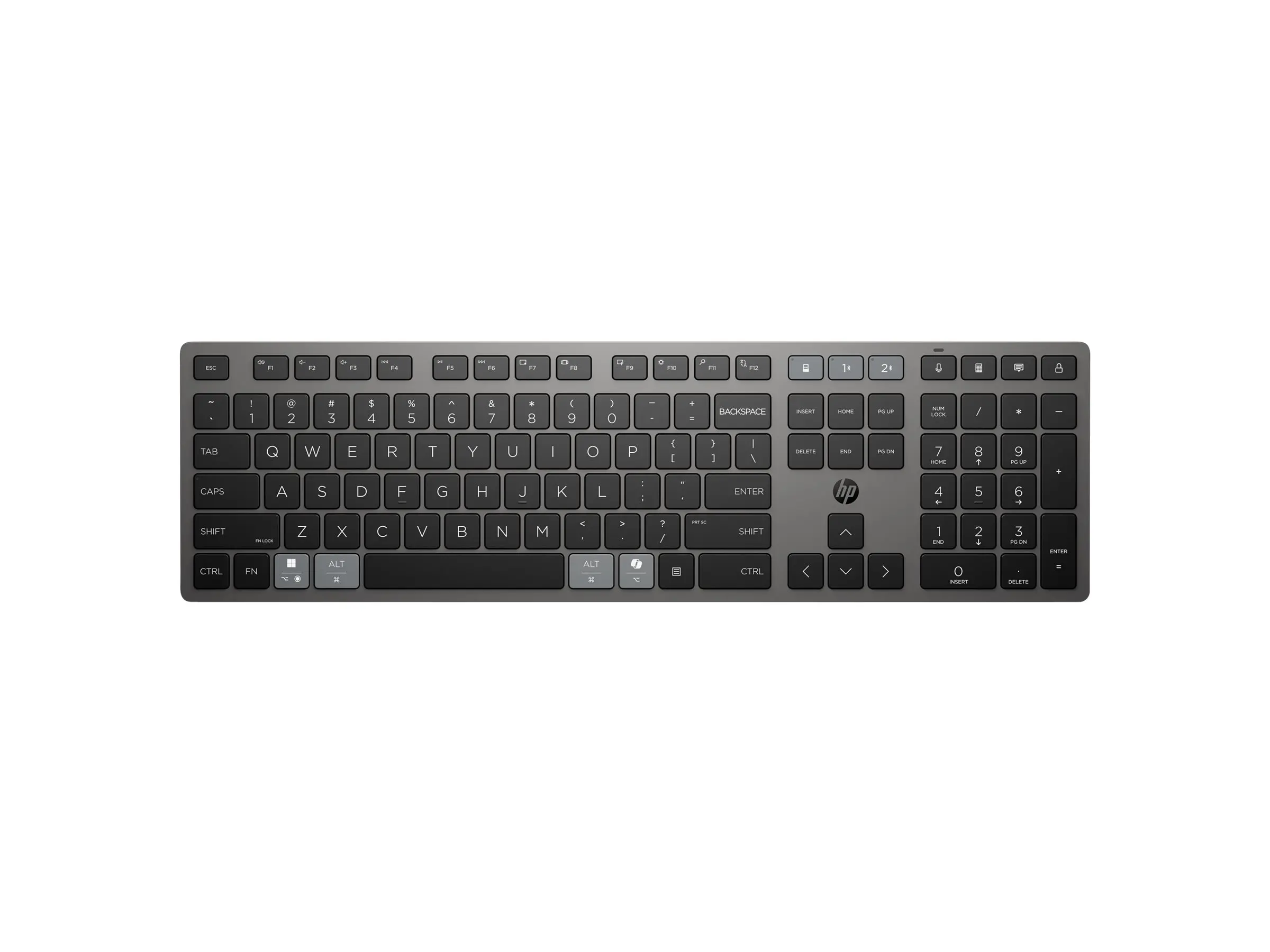 HP 725 Multi-Device Rechargeable Wireless Keyboard (EN)
