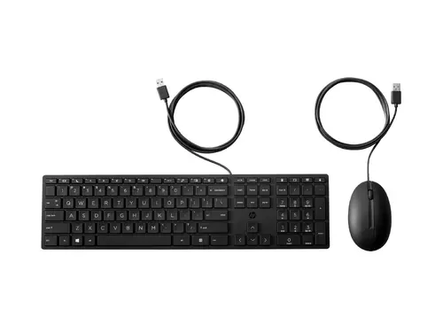HP Set cu fir 320MK EMEA-INTL Engleză Loc-Euro ștecăr SmartBuy (EU) - 1