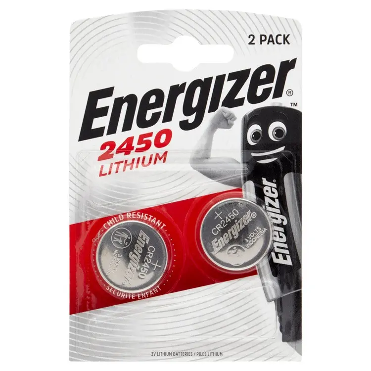 ЛИТИЕВИ БАТЕРИИ ENR LITHIUM SPECIAL CR2450 BP2 ENERGIZER