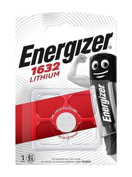 ЛИТИЕВИ БАТЕРИИ ENR LITHIUM SPECIAL CR1632 BP1 ENERGIZER