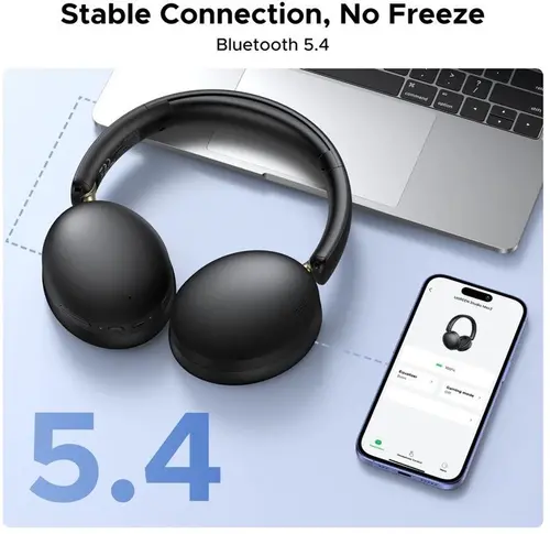 BLUETOOTH СЛУШАЛКИ HP205 StudioMax2 UGREEN - ЧЕРНИ - image 2