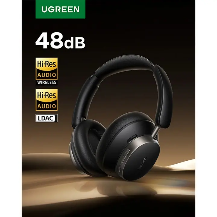 BLUETOOTH СЛУШАЛКИ ANC HP206 StudioРro UGREEN - ЧЕРЕН - image 2