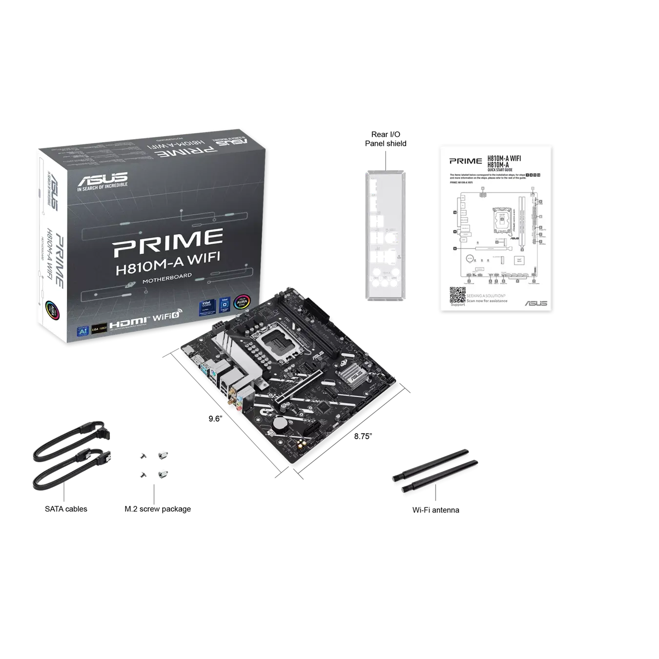 Дънна платка, ASUS PRIME H810M-A WIFI - image 4