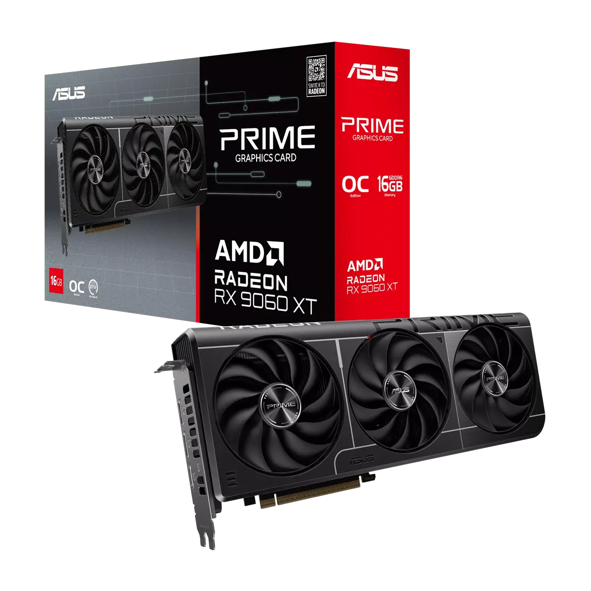 Видео карта, Asus Prime RX 9060XT 16GB GDDR6 OC - image 6