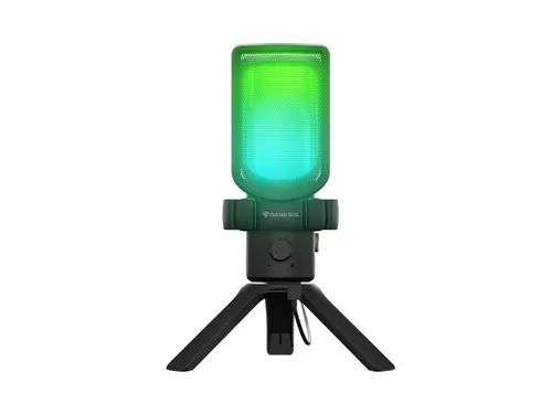 Microfon, Genesis Microphone Radium 250 USB Stand Negru - 1