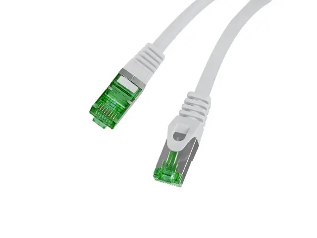 Кабел, Lanberg patch cord CAT.7 S/FTP LSZH CU 1m, grey - image 1